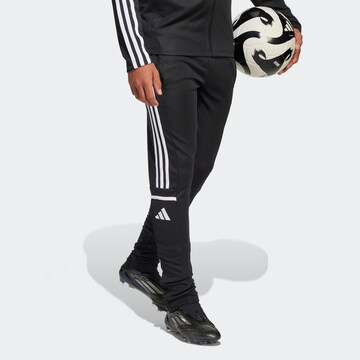 ADIDAS PERFORMANCE Regular Sports trousers 'Squadra 25' in Black: front