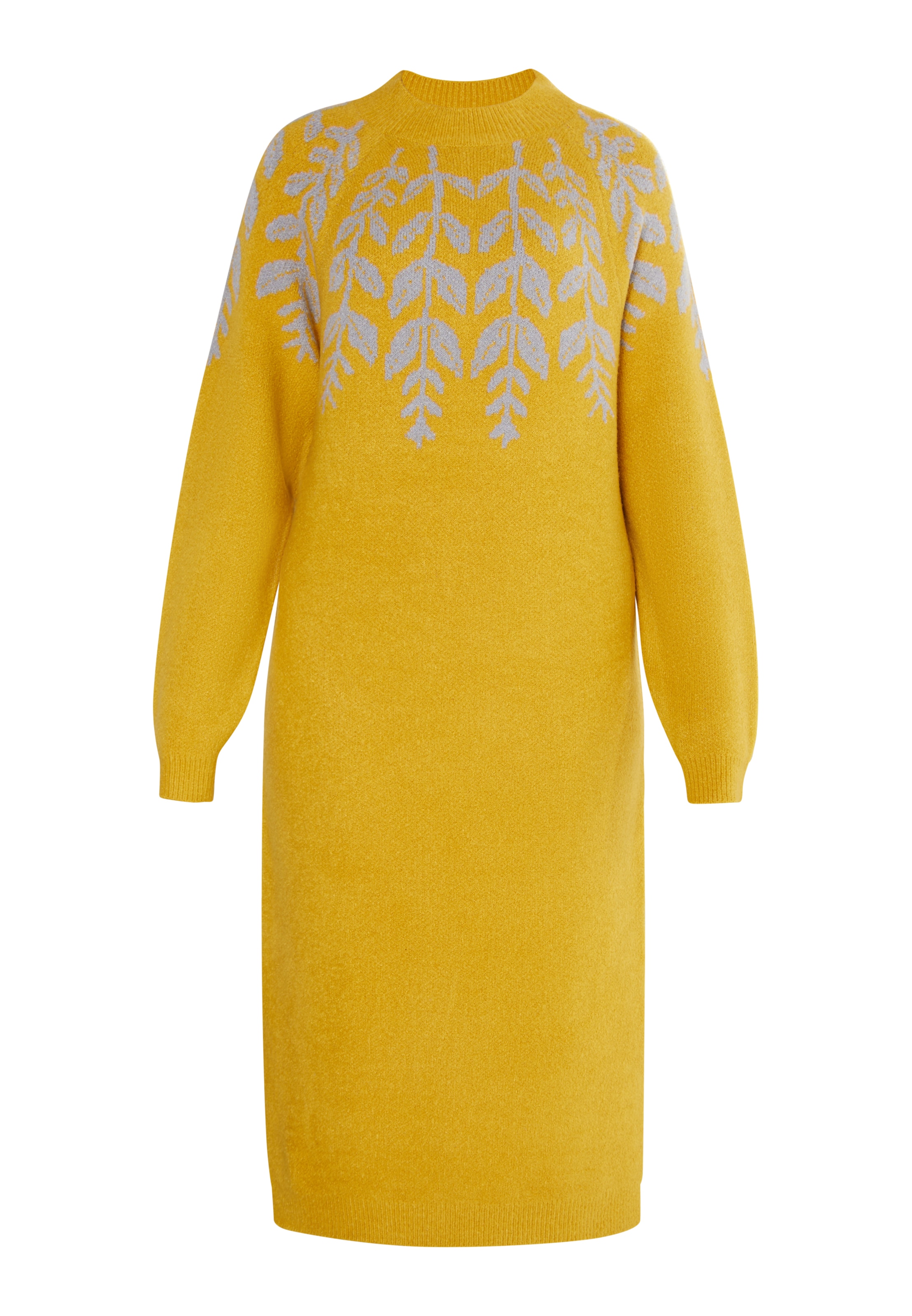 Abito in maglia 'Lurea' di Usha in giallo: frontale