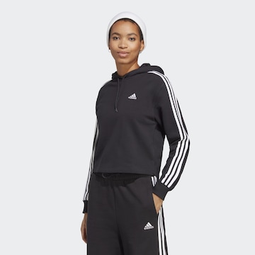 ADIDAS SPORTSWEAR Sportief sweatshirt 'Essentials' in Zwart: voorkant