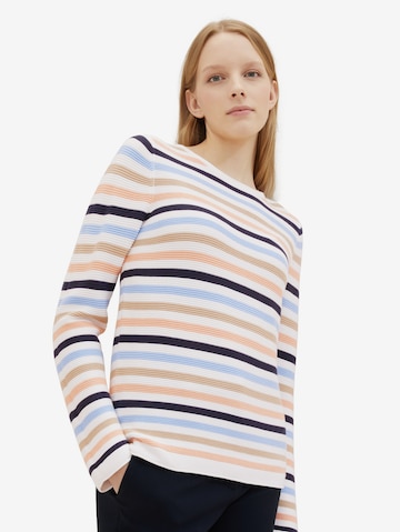 TOM TAILOR Pullover in Mischfarben