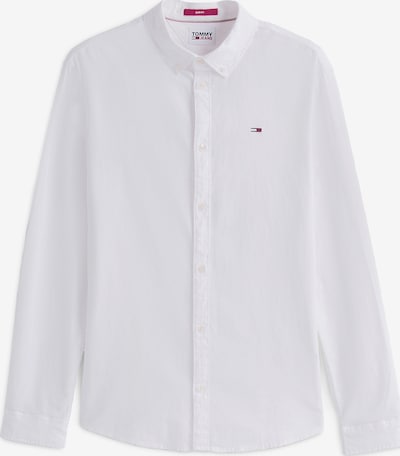 XS dydžio Marškiniai iš Tommy Jeans, spalva – tamsiai mėlyna / šviesiai raudona / balta, Prekių apžvalga