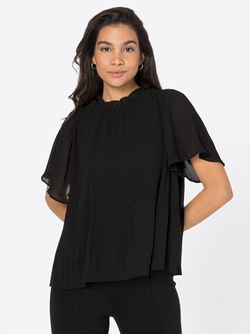 VILA Blouse 'PINKA' in Black: front