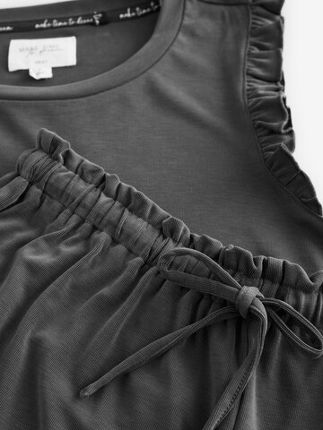 Next - Pijama de pantalón corto en gris