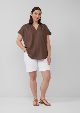 Chemisier s.Oliver en marron