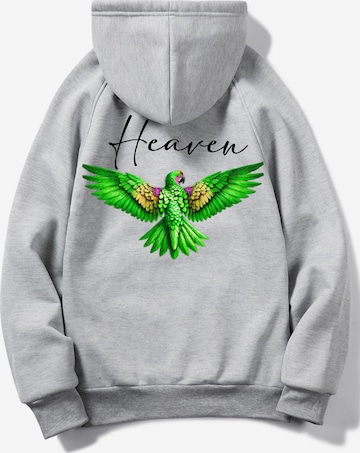 RMK Sweatshirt 'Heaven' in Grau: Vorderseite