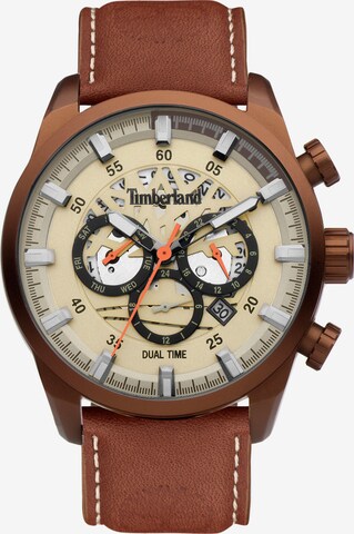 TIMBERLAND Analog Watch in Brown: front