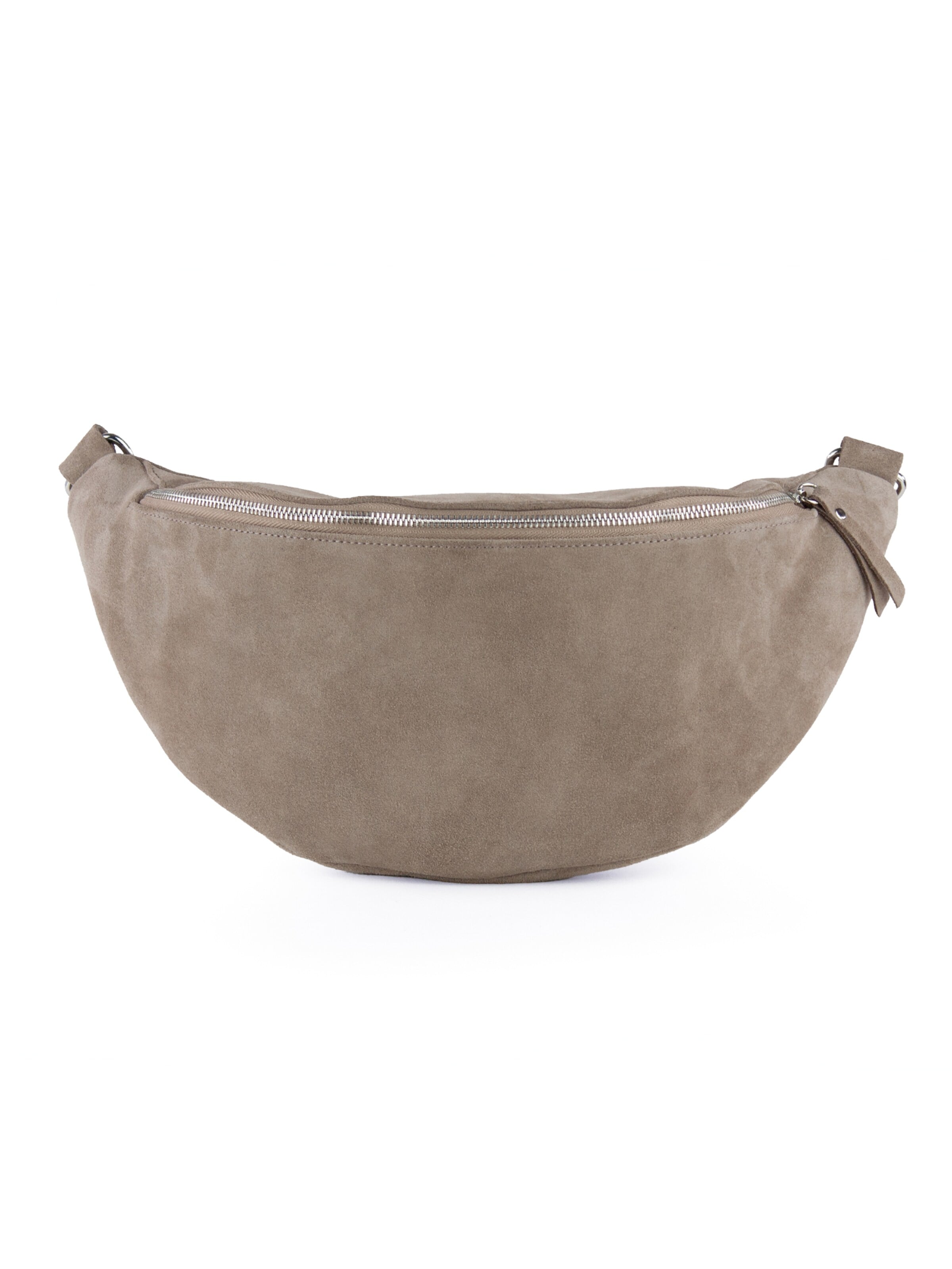 lePelou Belt bag 'VALENTINA XL' in Grey: front