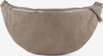 lePelou Belt bag 'VALENTINA XL' in Grey: front
