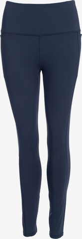 Regular Leggings Spyder en bleu : devant