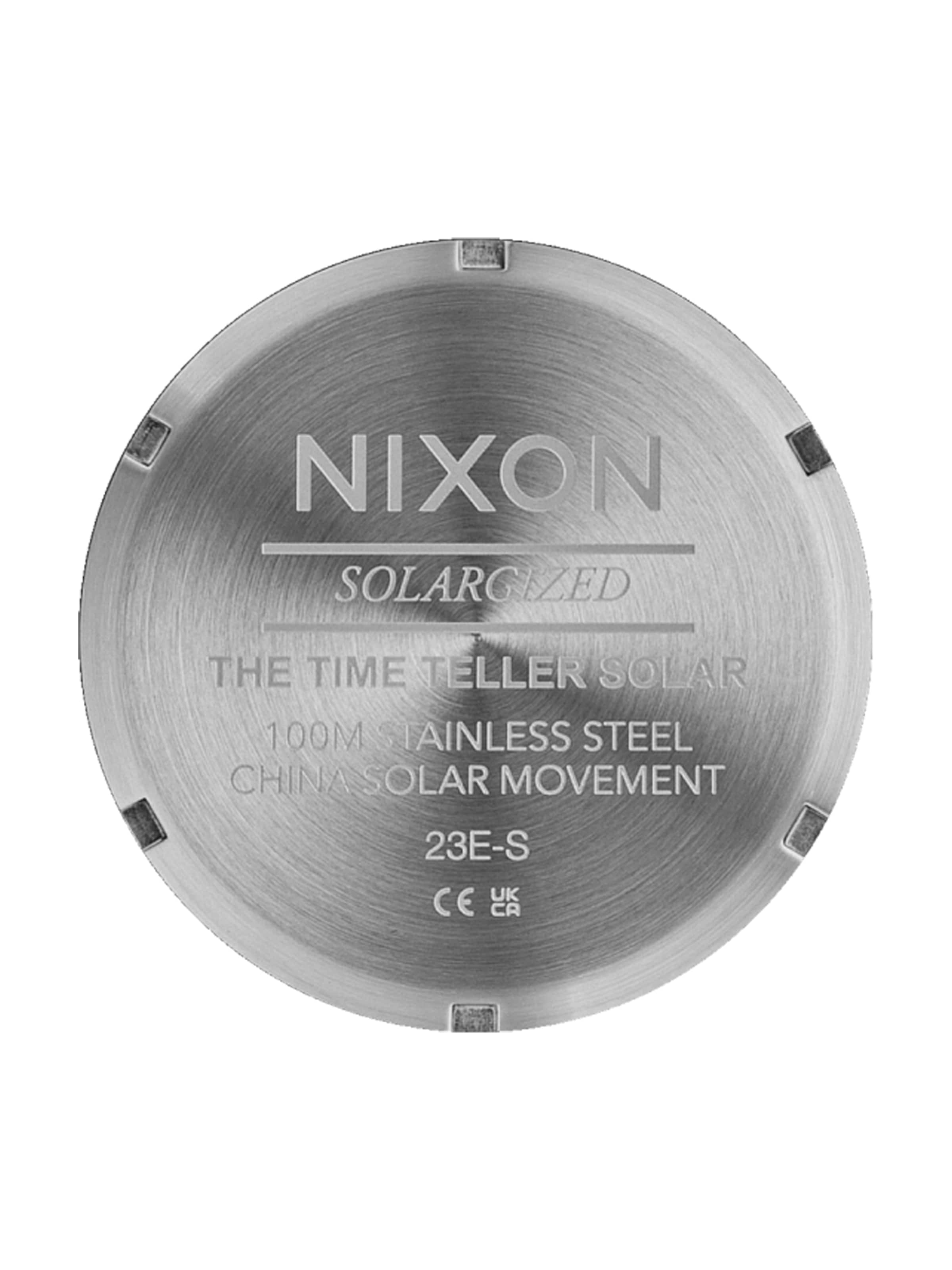 Nixon Uhr 'Time Teller Solar' in Silber