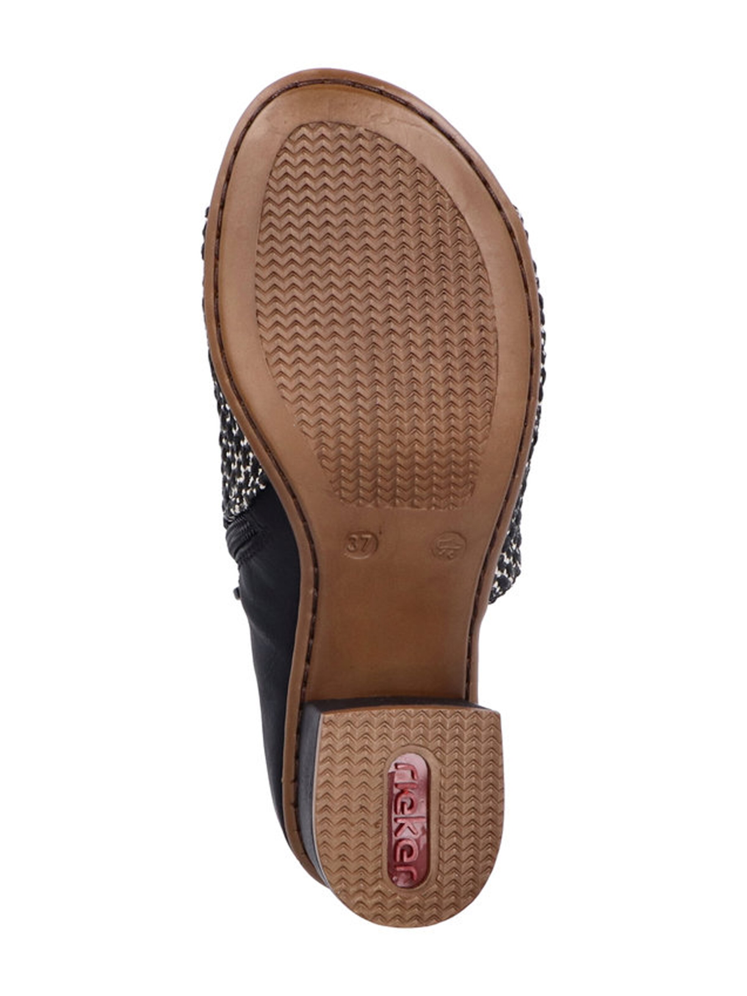 Sandalo di Rieker in nero