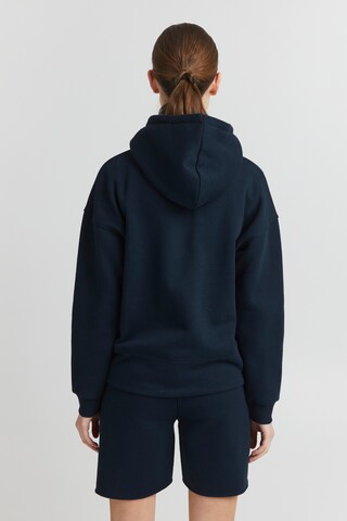 Oxmo Zip-Up Hoodie in Blue