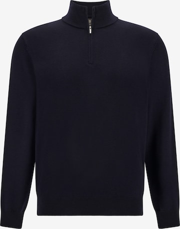 Pull-over Boggi Milano en bleu : devant