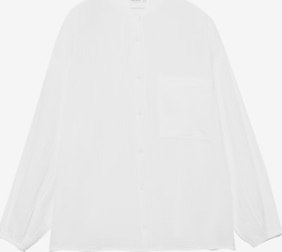 Pull&Bear Pusero koossa XS-S värissä valkoinen, Tuotenäkymä