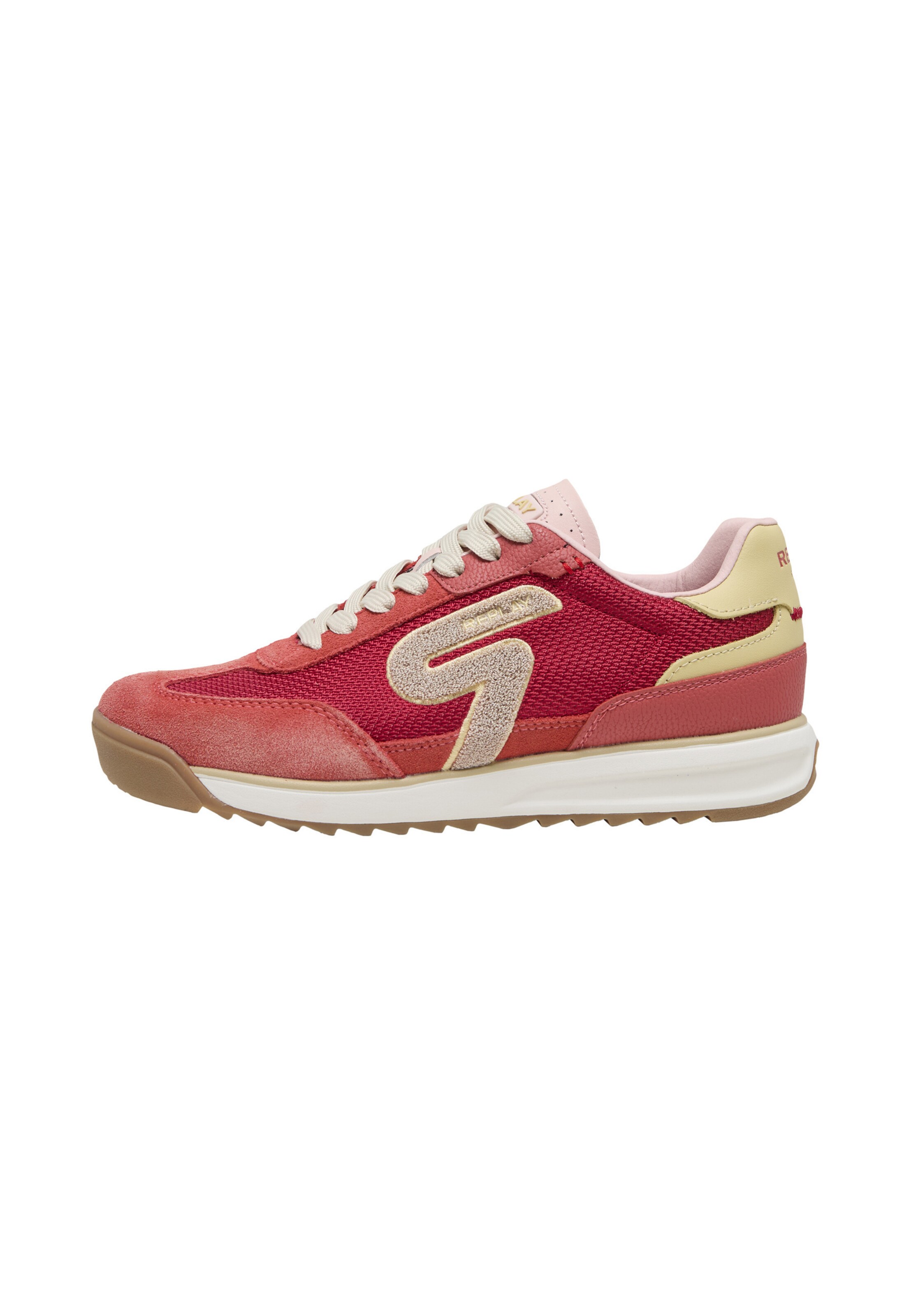 REPLAY Sneaker 'Yard' in Rot: Vorderseite