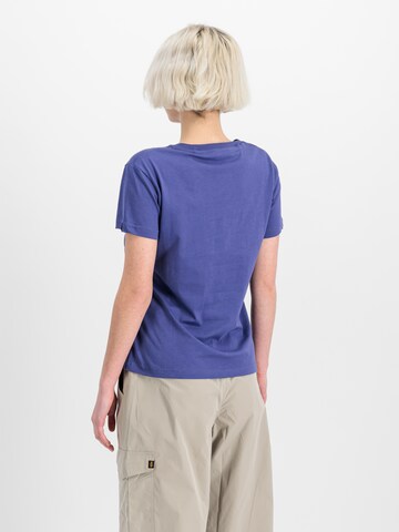 T-shirt ALPHA INDUSTRIES en violet