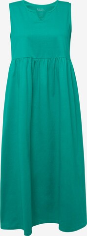 Robe Ulla Popken en vert : devant