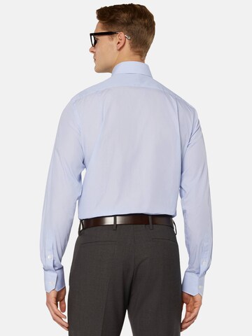 Coupe regular Chemise Boggi Milano en bleu