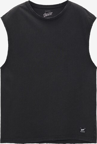 Pull&Bear Shirt in Black: front