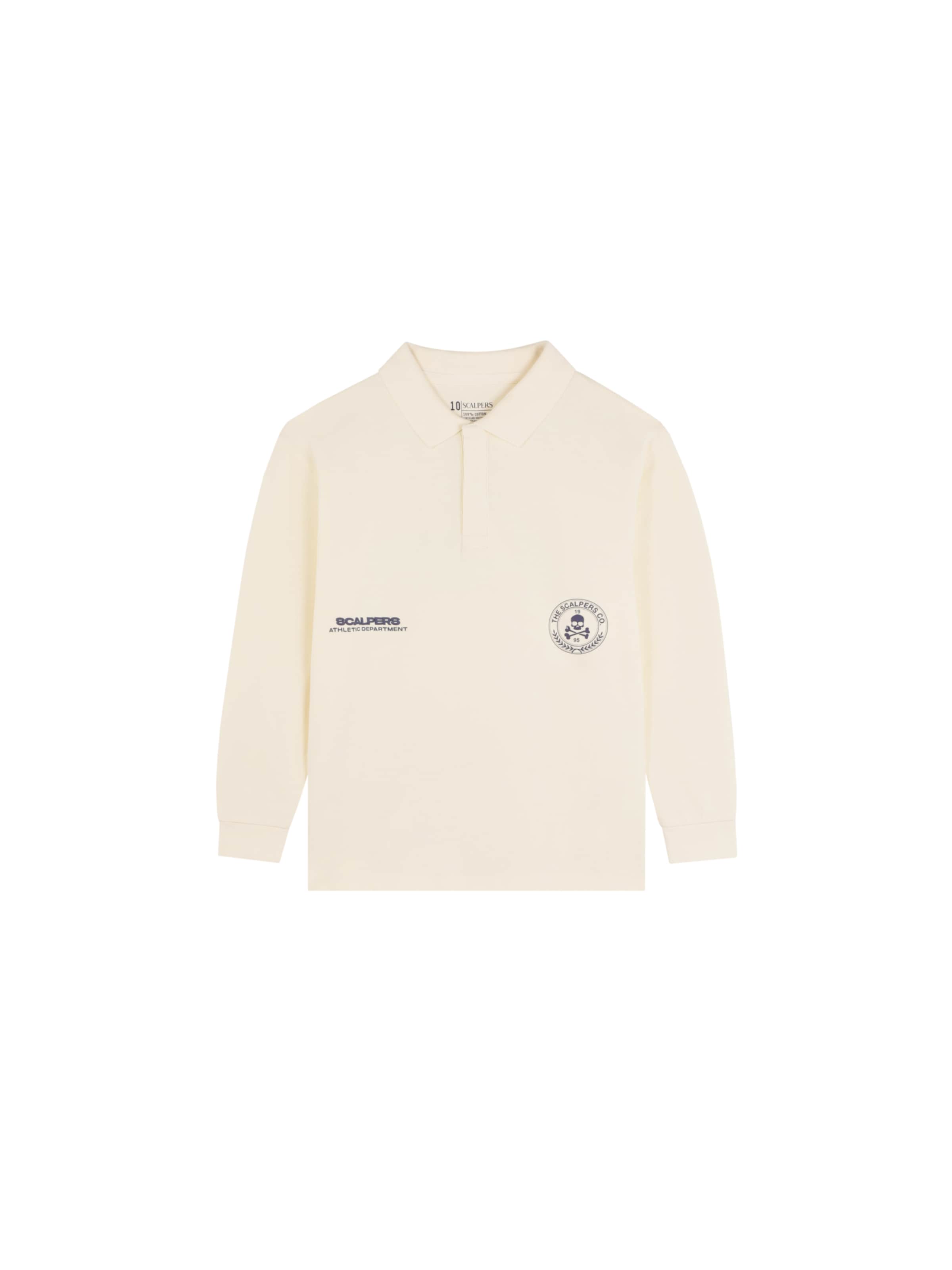 Scalpers Regular Fit Skjorte ' ' i hvid: forside