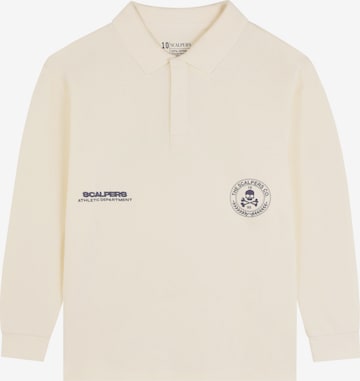 Scalpers Regular Fit Paita ' ' värissä valkoinen: etupuoli