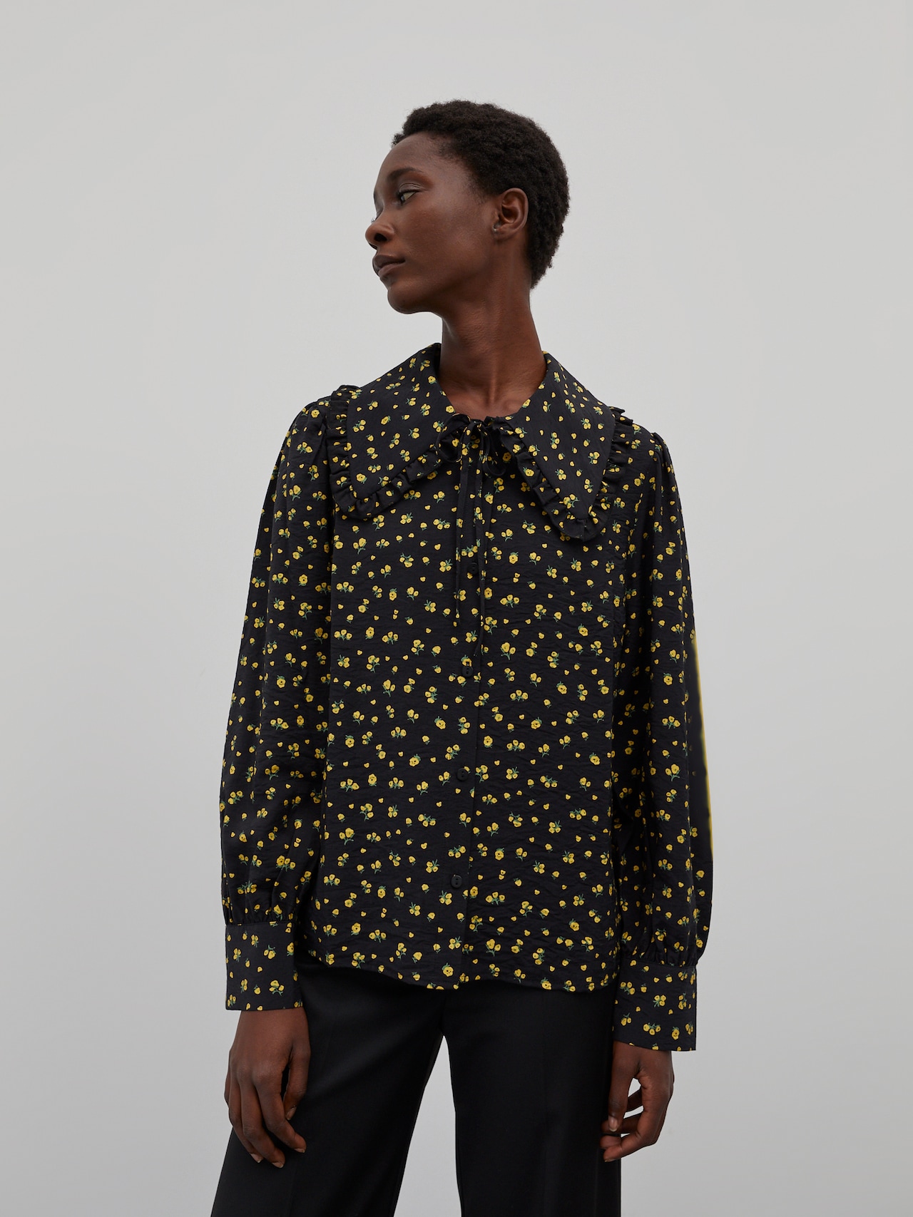 EDITED Producten Blouse 'Rosalie' Geel