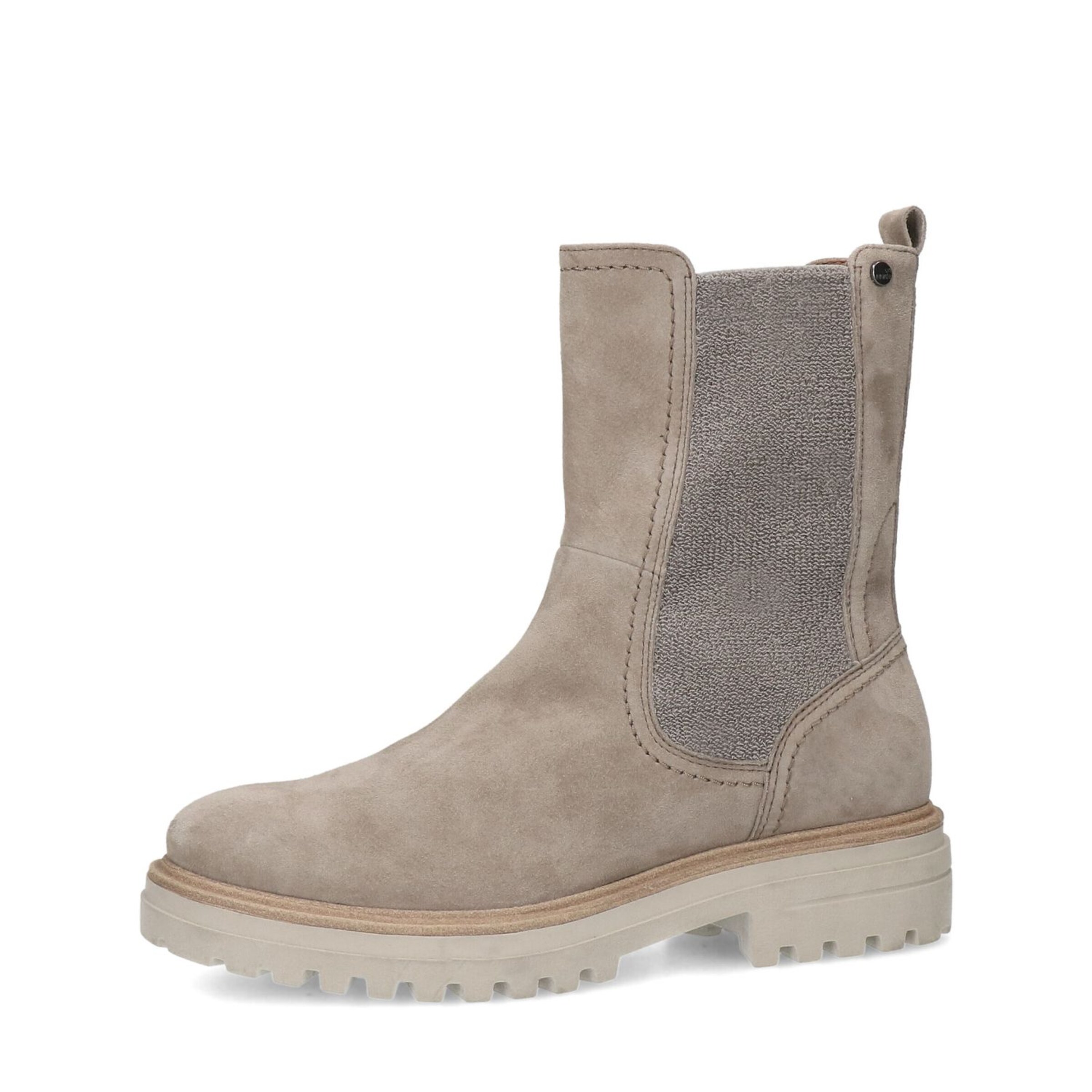 MANFIELD Ankle Boots in Grey: front