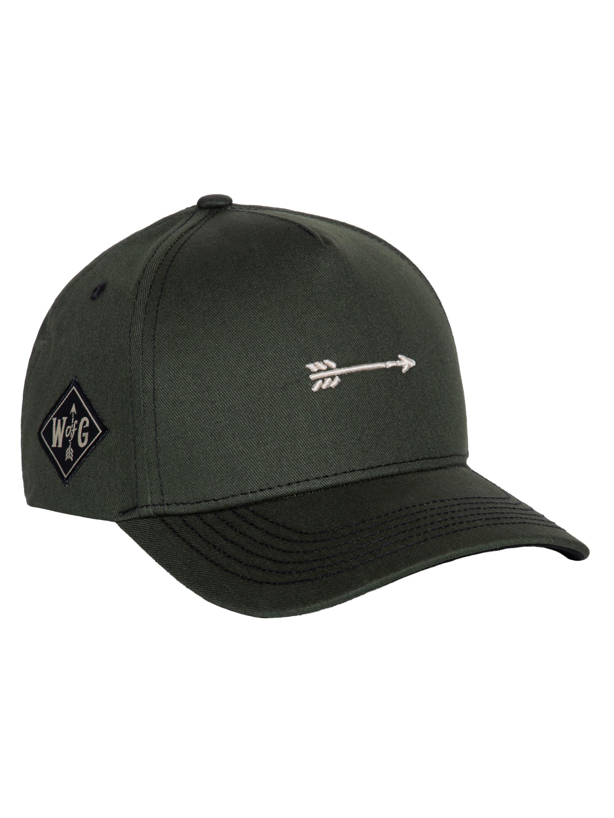 WAY OF GLORY Cap in Green: front