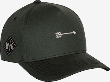 WAY OF GLORY Cap in Green: front