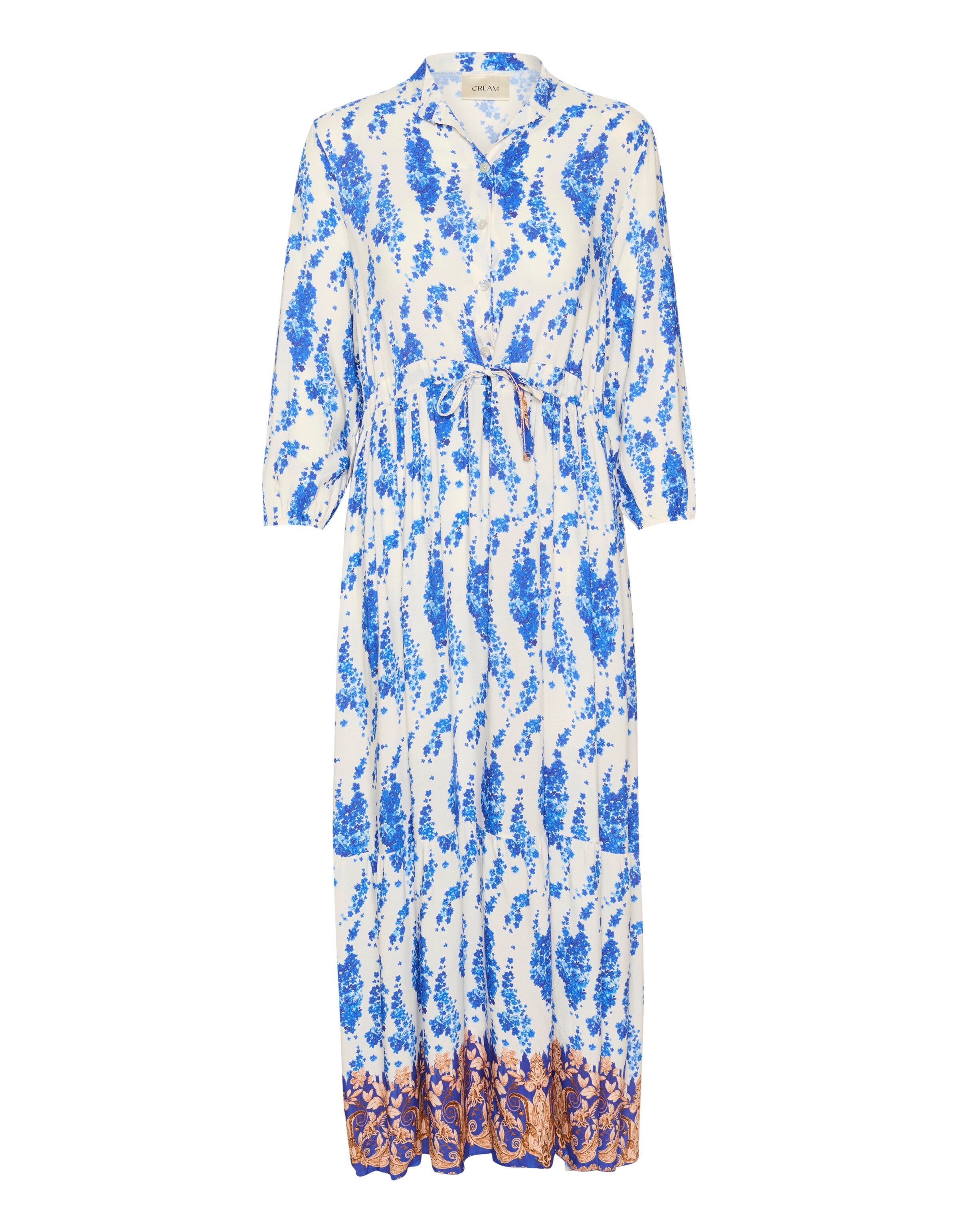 Robe-chemise 'Alora' Cream en bleu : devant