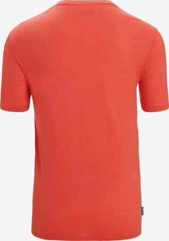 T-Shirt fonctionnel 'Tech Lite II' ICEBREAKER en rouge