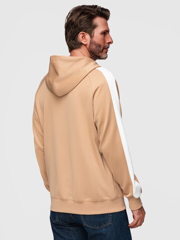 Ombre Sweatshirt in Beige