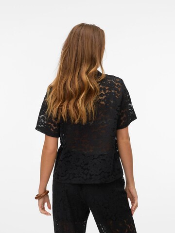 VERO MODA Blouse 'VMHoney' in Zwart