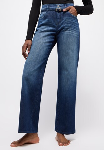 Angels Slimfit Jeans 'Liz' in Blauw: voorkant