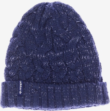 ADIDAS ORIGINALS Hat & Cap in One size in Blue: front