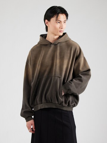 WEEKDAY - Sweatshirt 'Leon' em cinzento: frente