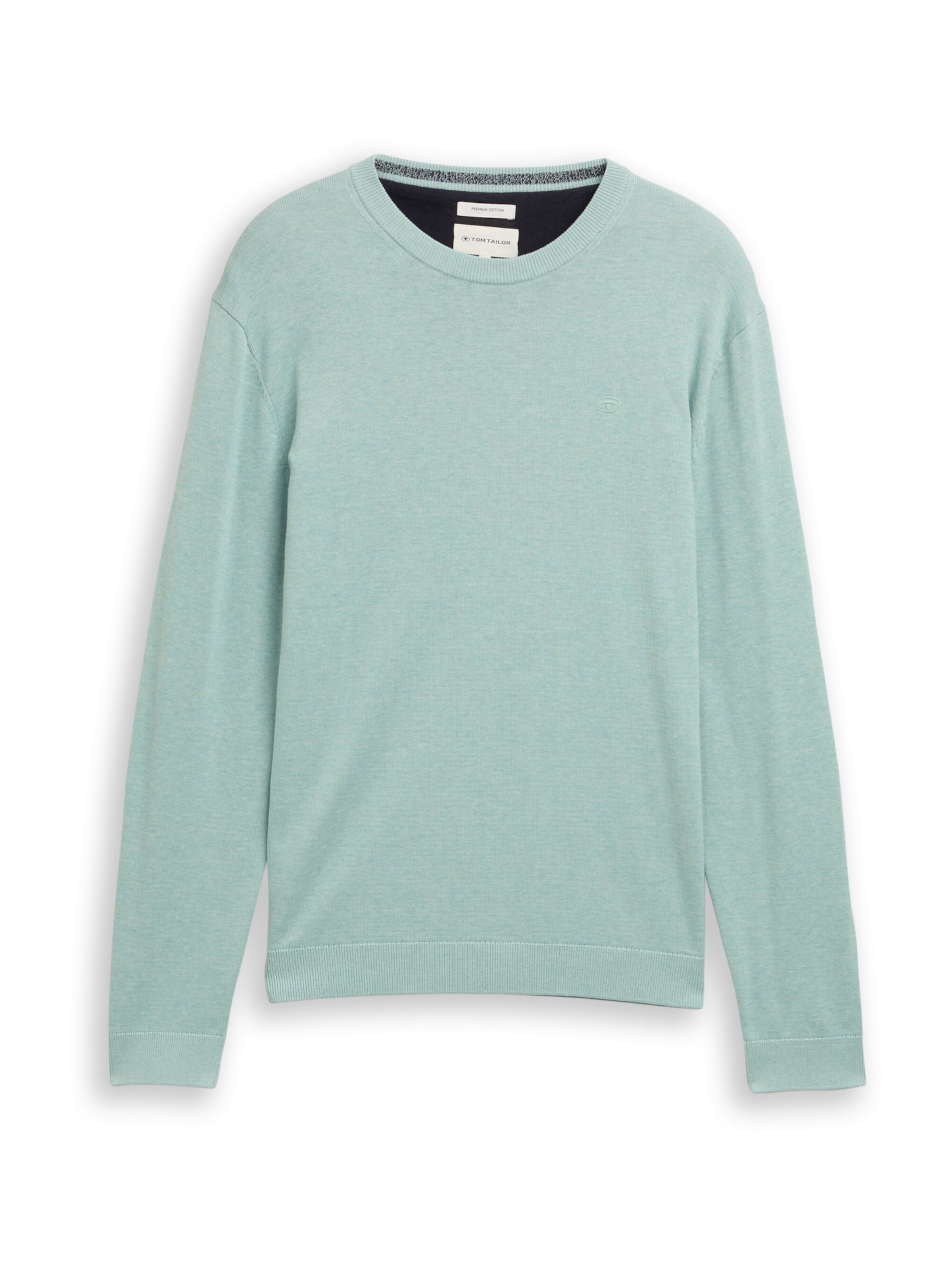 Pull-over TOM TAILOR en vert : devant