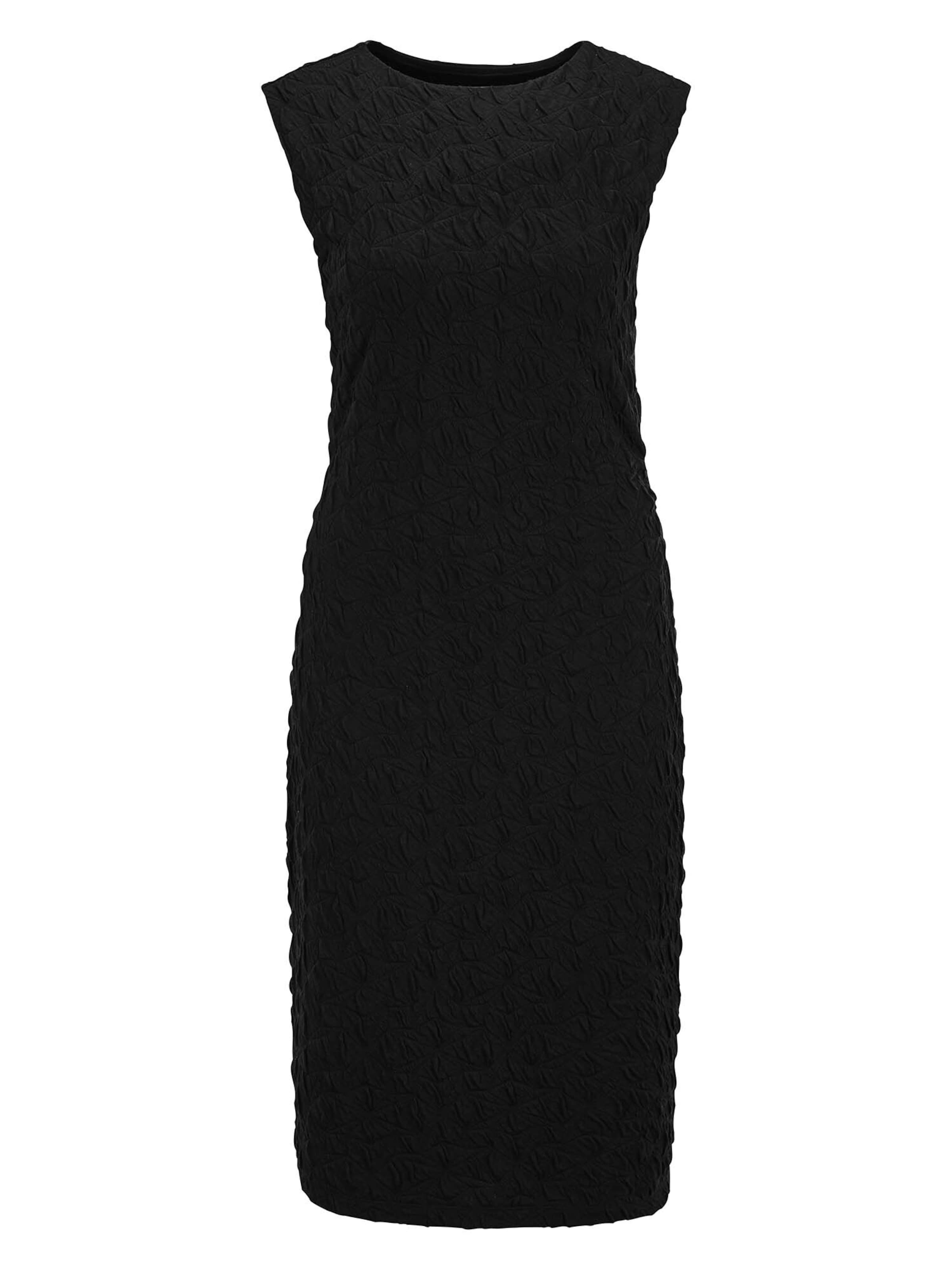 MADELEINE Kleid in Schwarz: Vorderseite