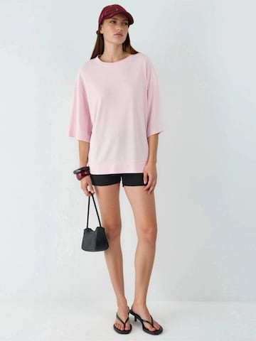 Maglia extra large di Busem in rosa