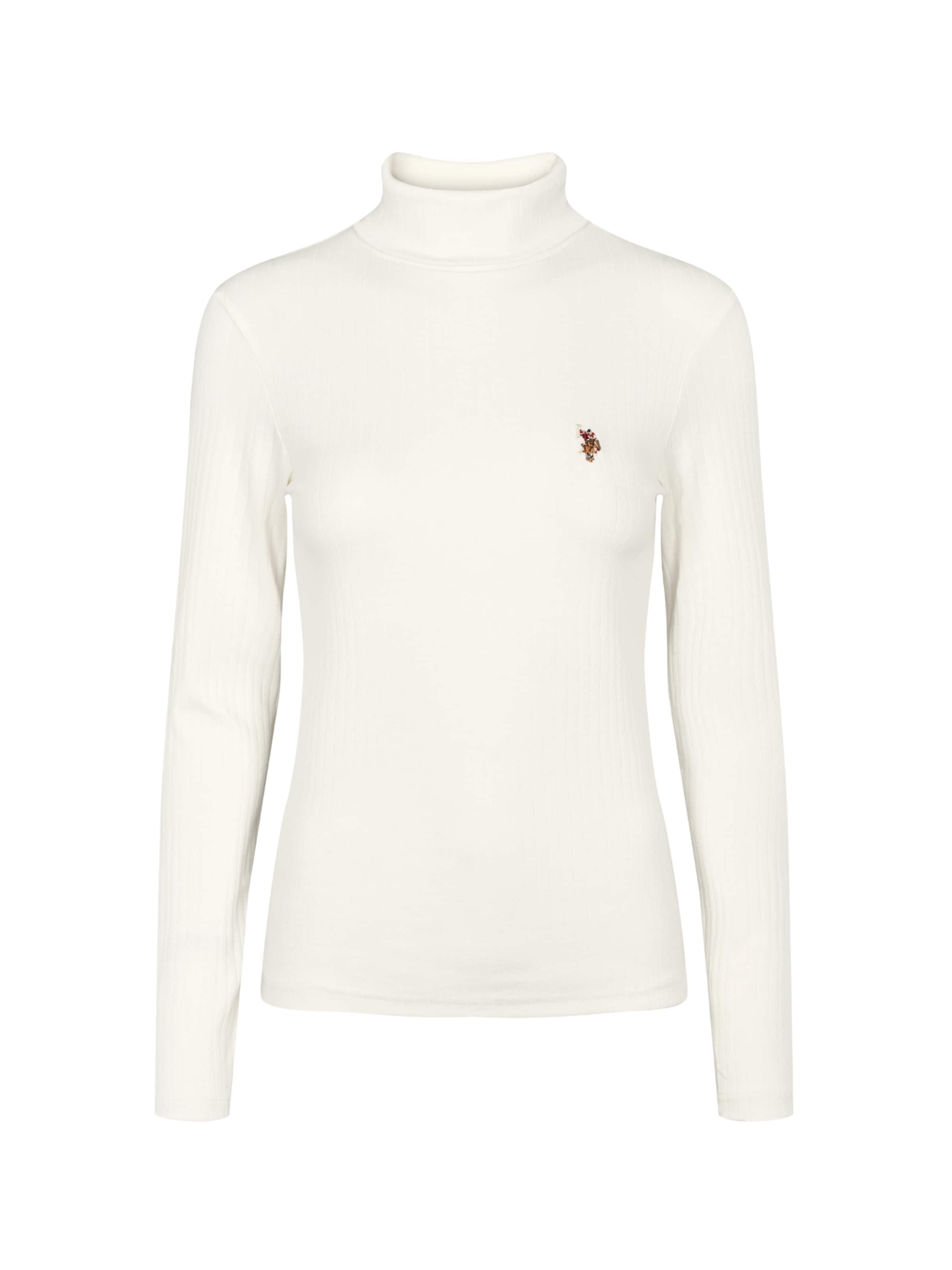 Pull-over 'Karla' U.S. POLO ASSN. en blanc : devant