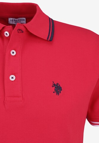 U.S. POLO ASSN. Poloshirt 'Barney' in Rot