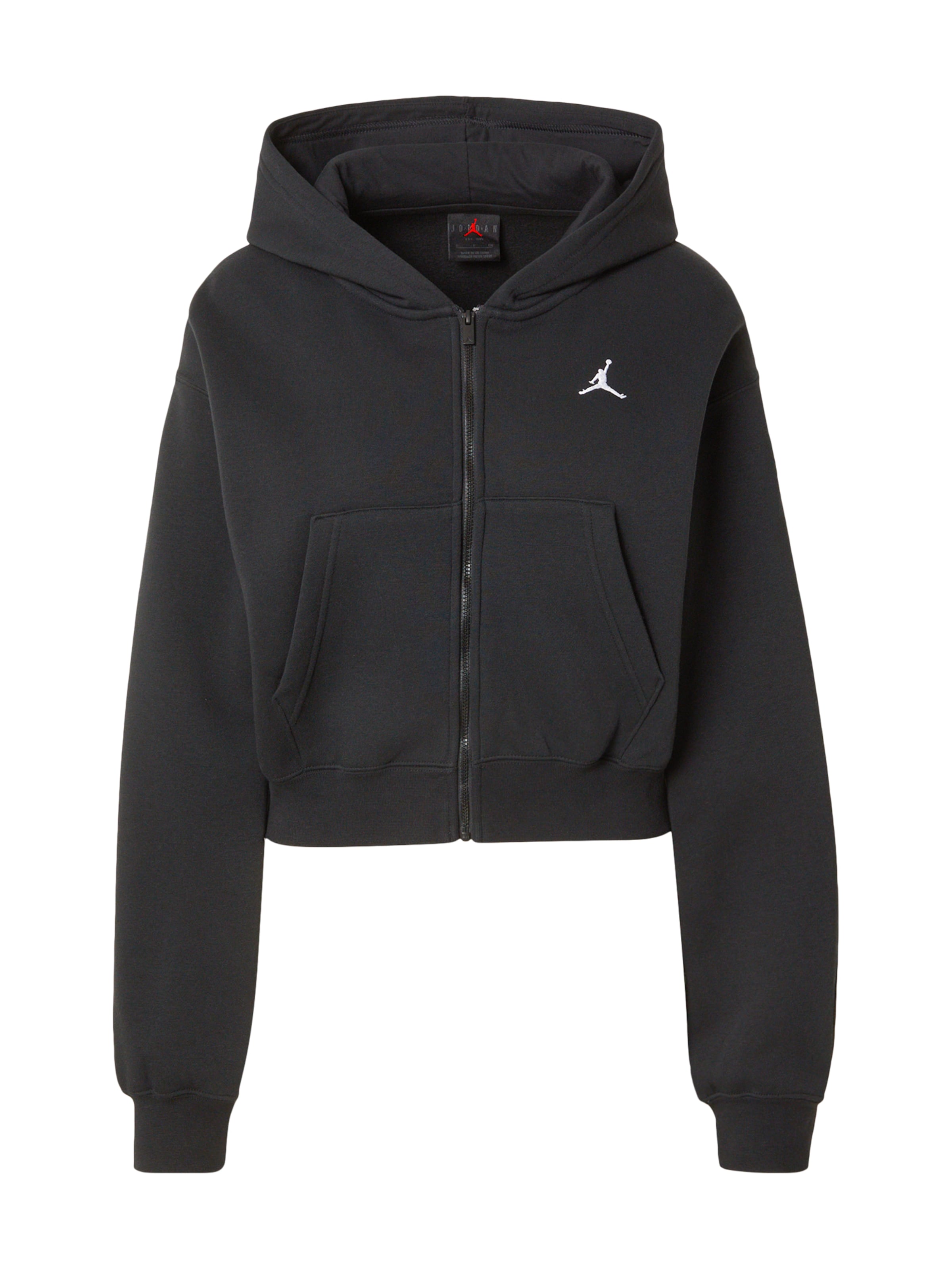 Jordan Jopa na zadrgo 'BRK FLC' | črna barva: sprednja stran