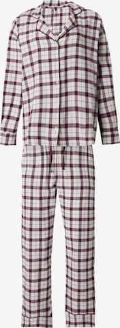 Hunkemöller Pyjama värissä valkoinen: etupuoli