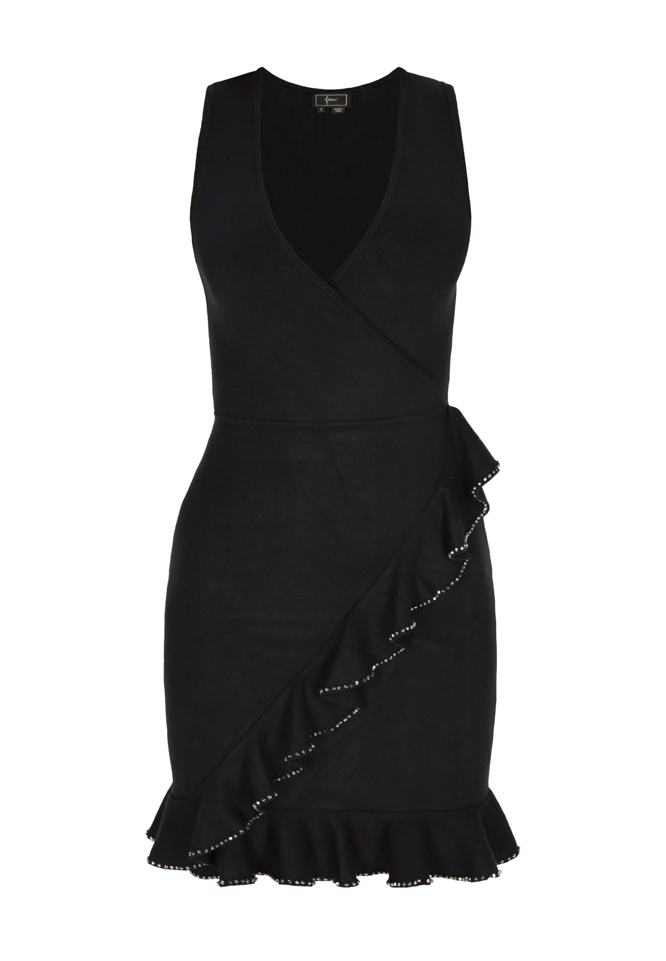 faina Φόρεμα σε μαύρο: μπροστά