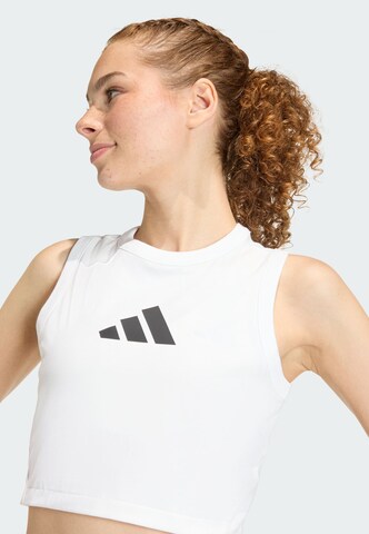 ADIDAS SPORTSWEAR Sporttop 'Z.N.E.' in Weiß