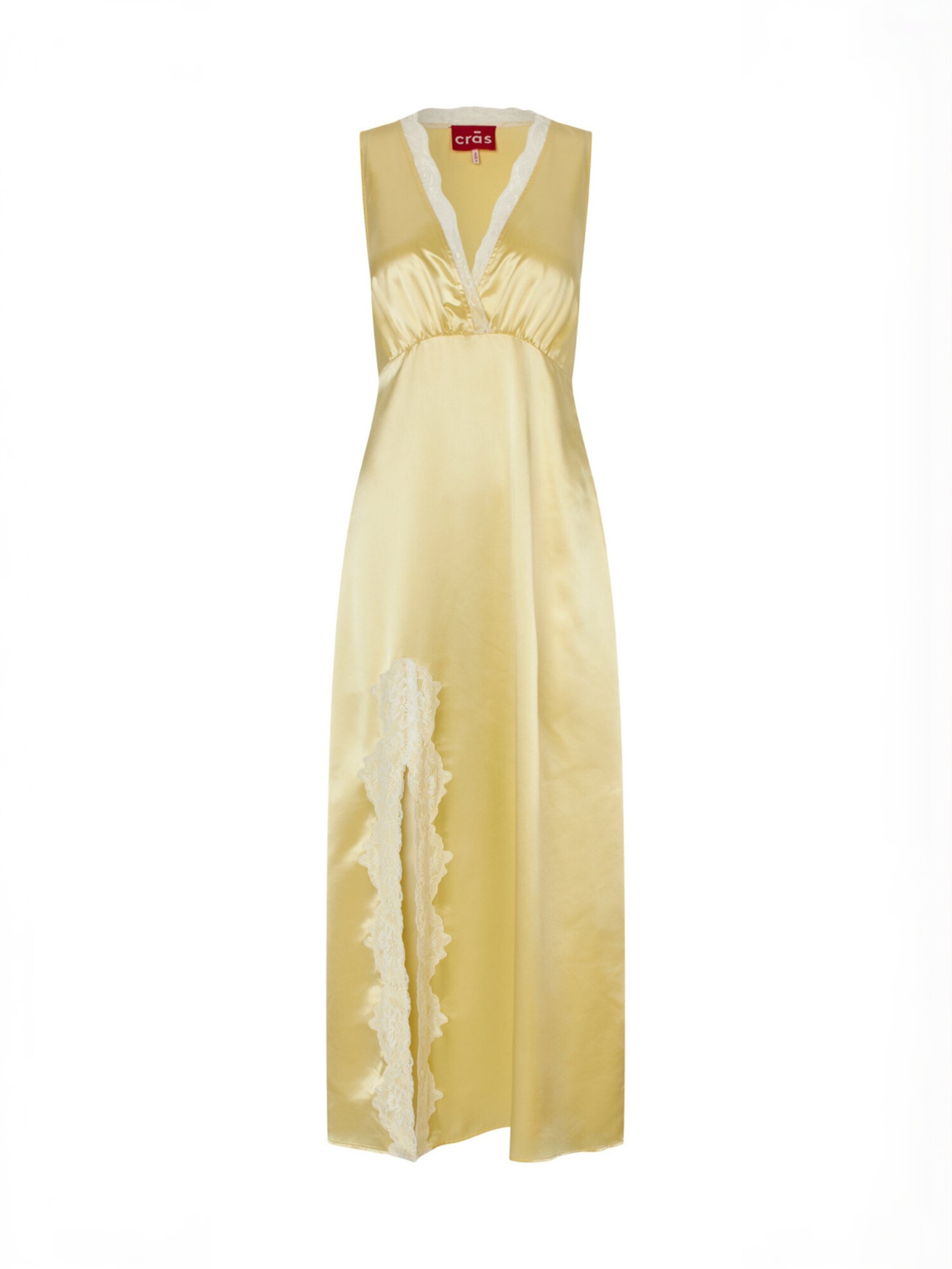 Robe ' Salacras ' Crās en jaune : devant