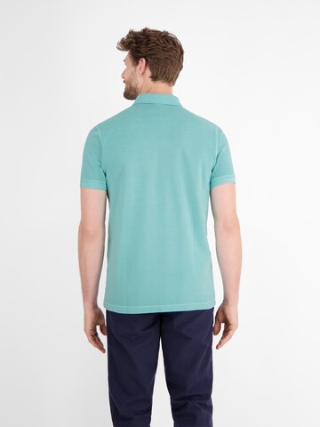 LERROS Herren Poloshirt in gewaschener Optik in Blau