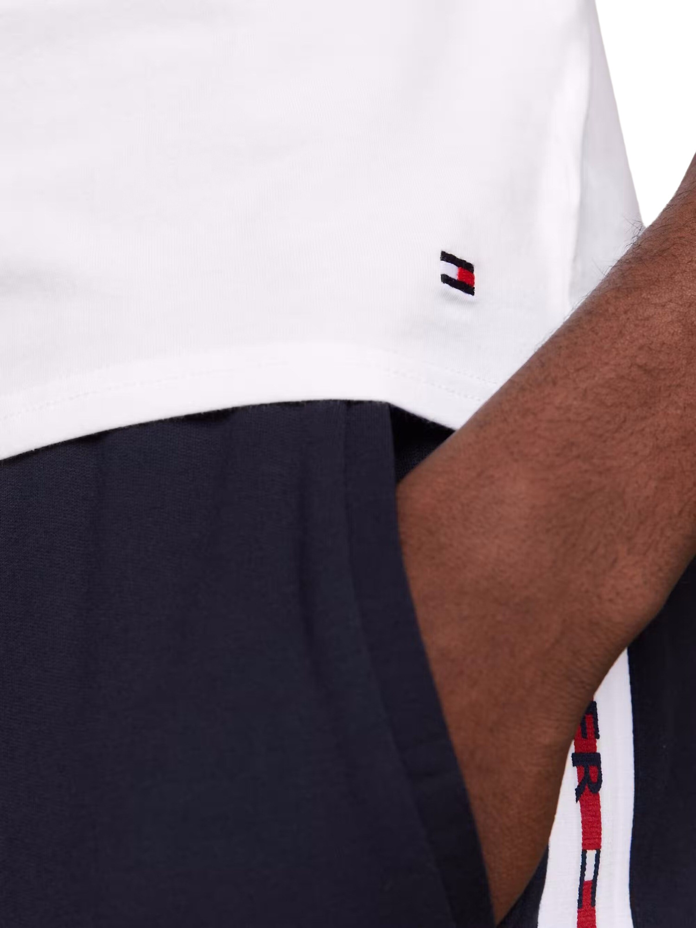 pelēks Tommy Hilfiger Underwear T-Krekls