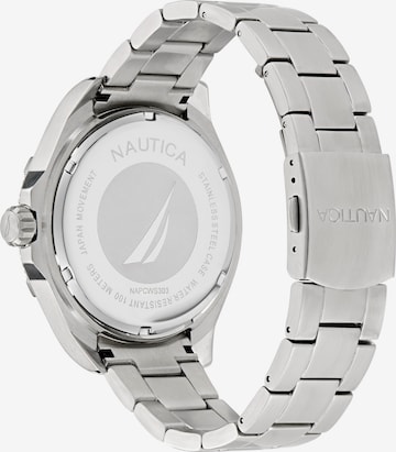 NAUTICA Analog Watch 'CLEARWATER BEACH' in Silver