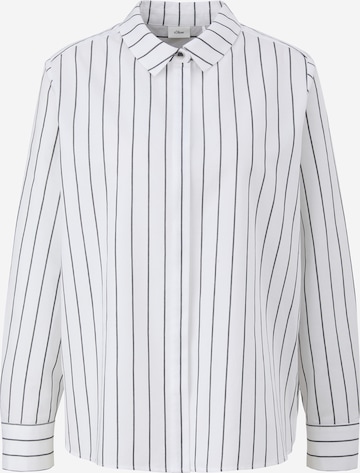 s.Oliver BLACK LABEL Blouse in White: front